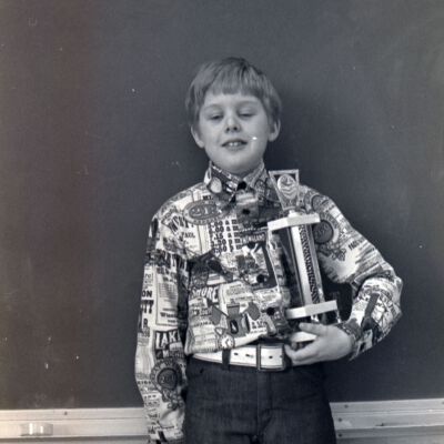 Unidentified boy, 1976: Frame 33