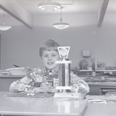 Unidentified boy, 1976: Frame 32
