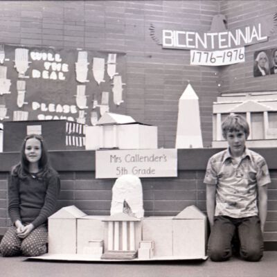 Unidentified children, 1976: Frame 24b