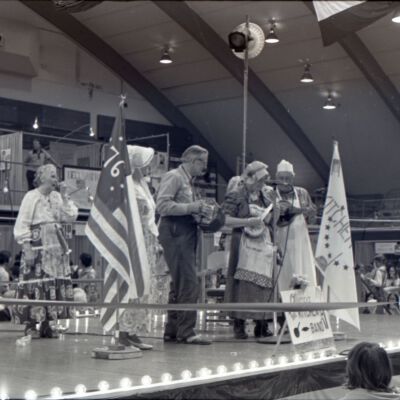 Unidentified musicians, Marcus Pavilion, 1976: Frame 29a