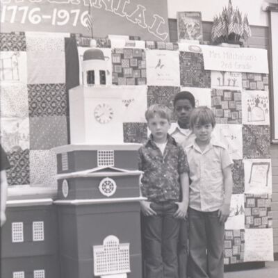 Unidentified children, 1976: Frame 30b
