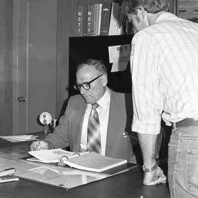 Ted McGee and Unidentified man, June 25, 1980: Frame 5