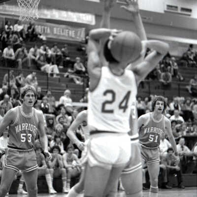 Saint Martin's vs. Lewis-Clark State College, Men's Basketball, 1981: Frame 22b
