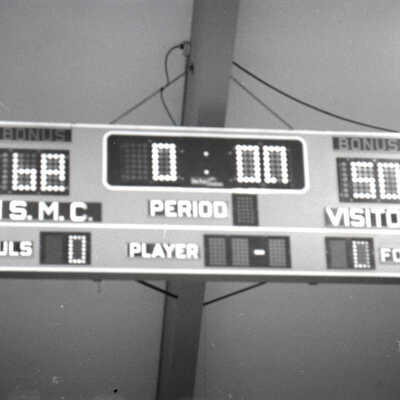 Saint Martin's vs. Lewis-Clark State College, Men's Basketball, 1981: Frame 24b