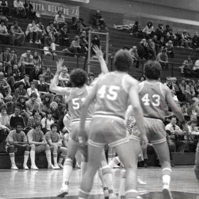 Saint Martin's vs. Lewis-Clark State College, Men's Basketball, 1981: Frame 7b