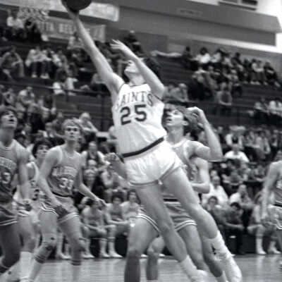 Saint Martin's vs. Lewis-Clark State College, Men's Basketball, 1981: Frame 10b