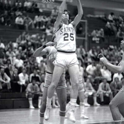Saint Martin's vs. Lewis-Clark State College, Men's Basketball, 1981: Frame 11b