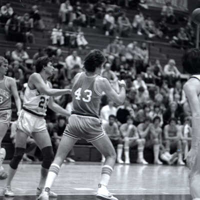 Saint Martin's vs. Lewis-Clark State College, Men's Basketball, 1981: Frame 12b