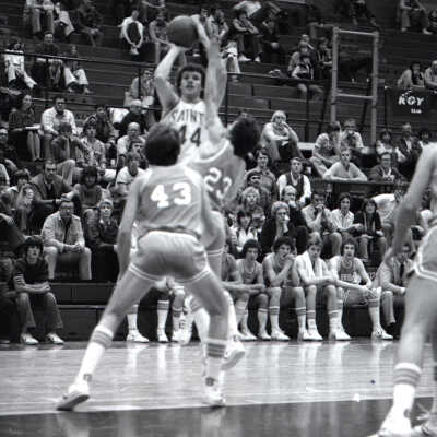 Saint Martin's vs. Lewis-Clark State College, Men's Basketball, 1981: Frame 16b