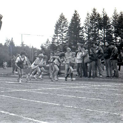 Middle School Track Meet, 1975: Frame 10b