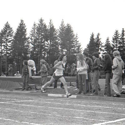 Middle School Track Meet, 1975: Frame 11b
