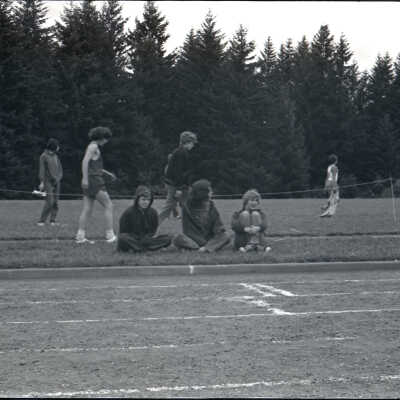 Middle School Track Meet, 1975: Frame 14b