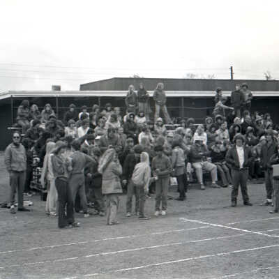 Middle School Track Meet, 1975: Frame 16b