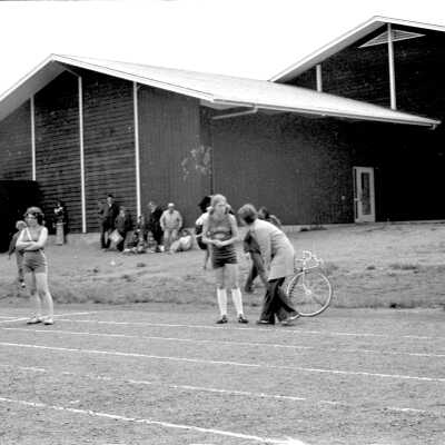 Middle School Track Meet, 1975: Frame 18b