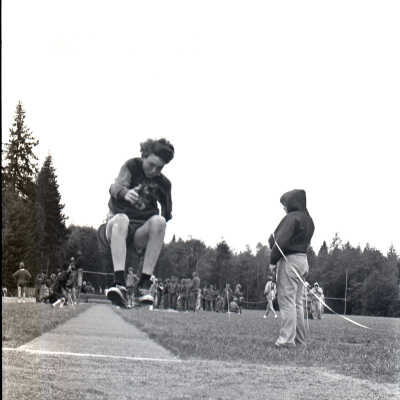 Middle School Track Meet, 1975: Frame 19b