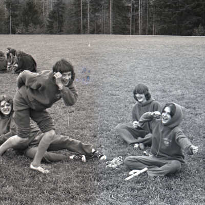 Middle School Track Meet, 1975: Frame 2b