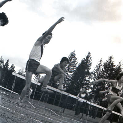 Middle School Track Meet, 1975: Frame 5b