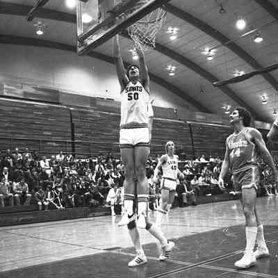 Saint Martin's University v. Alaska basketball game, Marcus Pavilion, St. Martin's University, Date unknown: Frame 35b