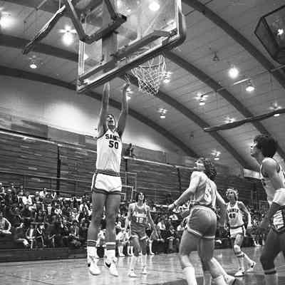 Saint Martin's University v. Alaska basketball game, Marcus Pavilion, St. Martin's University, Date unknown: Frame 36b