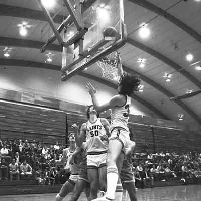 Saint Martin's University v. Alaska basketball game, Marcus Pavilion, St. Martin's University, Date unknown: Frame 39b