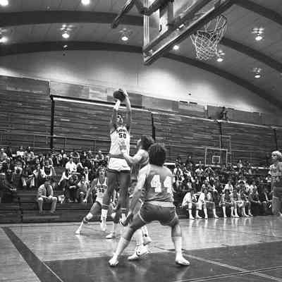 Saint Martin's University v. Alaska basketball game, Marcus Pavilion, St. Martin's University, Date unknown: Frame 41b