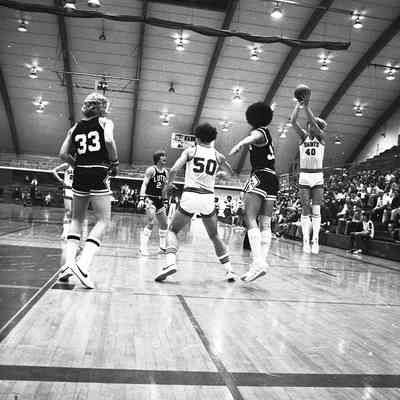 Saint Martin's University v. Pacific Lutheran University basketball game, Marcus Pavilion, St. Martin's University, Date unknown: Frame 8a