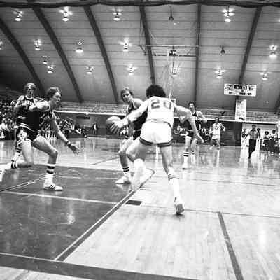 Saint Martin's University v. Pacific Lutheran University basketball game, Marcus Pavilion, St. Martin's University, Date unknown: Frame 20a