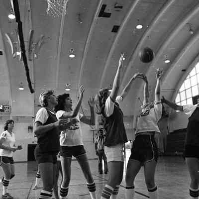 Girls' basketball game, Date unknown: Frame 24c