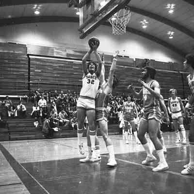 Saint Martin's University v. Alaska basketball game, Marcus Pavilion, St. Martin's University, Date unknown: Frame 29b