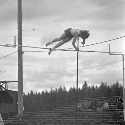 First annual North Thurston Decathalon-Pentathlon, 1973: Frame 32a