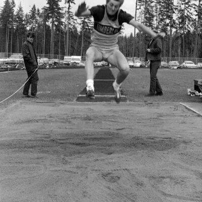 First annual North Thurston Decathalon-Pentathlon, 1973: Frame 13a