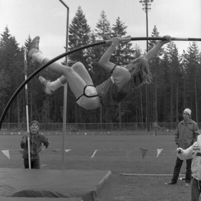 First annual North Thurston Decathalon-Pentathlon, 1973: Frame 15a