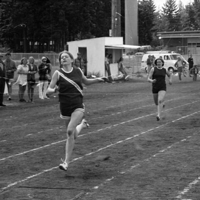First annual North Thurston Decathalon-Pentathlon, 1973: Frame 17b