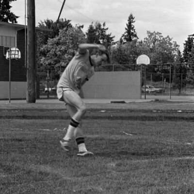 First annual North Thurston Decathalon-Pentathlon, 1973: Frame 21a