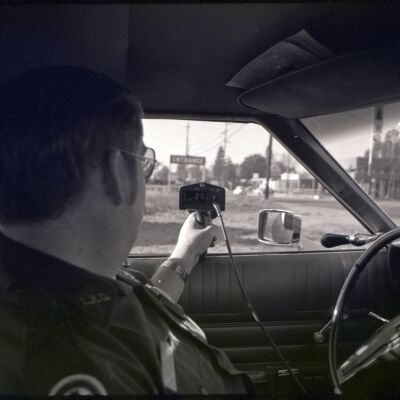 Lacey police officer Ed Jones, 1976: Frame 2