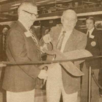 Lumberman's Ribbon Cutting, 1981 - Frame 35
