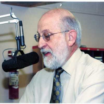 Ken Balsley at KGY studio: Copyright: Lacey Museum; Origformat: Print; Resolution: 600 dpi