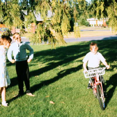 David, Becky and Richard Chamberlain, Easter 1966