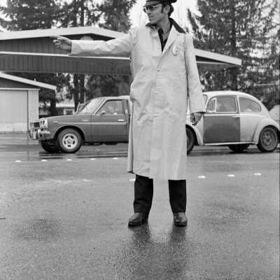 Policeman Directing Traffic, Unknown Date