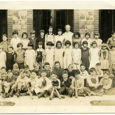 Lacey School 4th grade 1929-1930