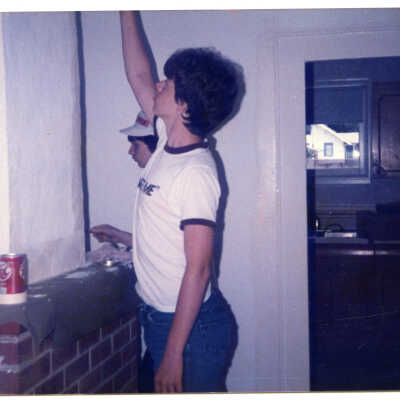 Painters at Gallagher House, c. 1986