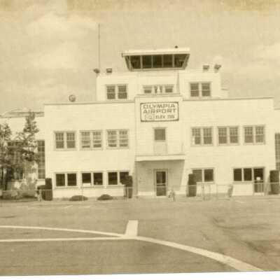 Olympia airport: Origformat: Photographic
