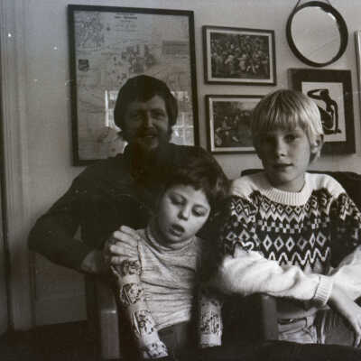 Dr. Larry Jones and family, 1978: Frame 39