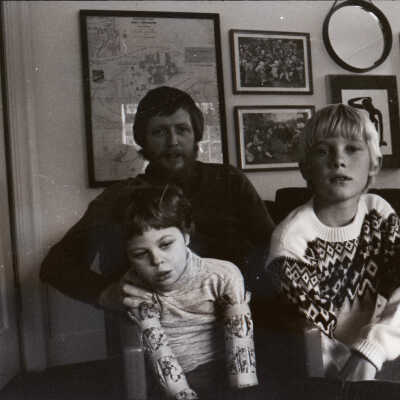 Dr. Larry Jones and family, 1978: Frame 40