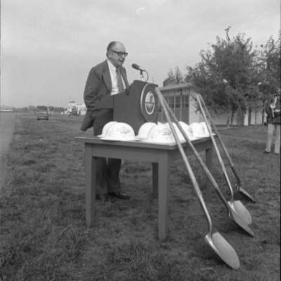 Olympia Airport Dedication, October 1973: Frame 27