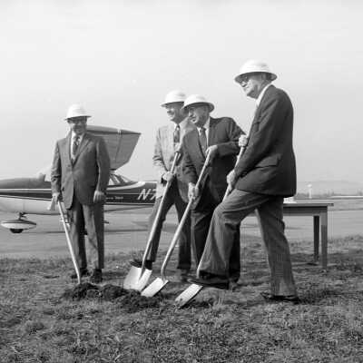 Olympia Airport Dedication, October 1973: Frame 32