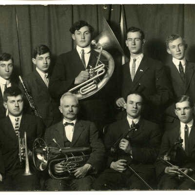 Olympia High School Band, 1911-1912 or 1912-1913