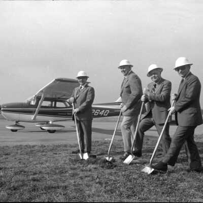 Olympia Airport Dedication, October 1973: Frame 38