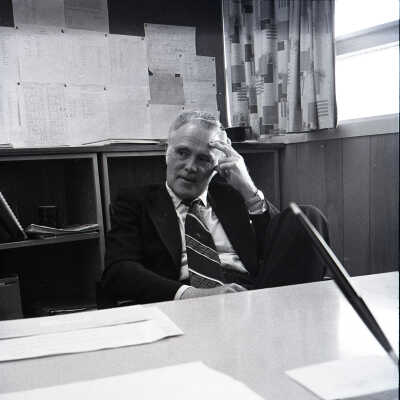 Retiring Principal Joe Hale, 1979