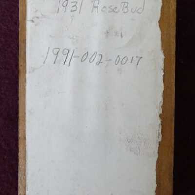 Copyright: Lacey Museum; Origformat: Artifact